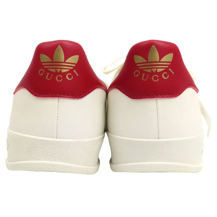 GUCCI 
アディダス ガゼル ロゴ レザー レースアップ 
adidas コラボ GAZELLE ローカット スニーカー