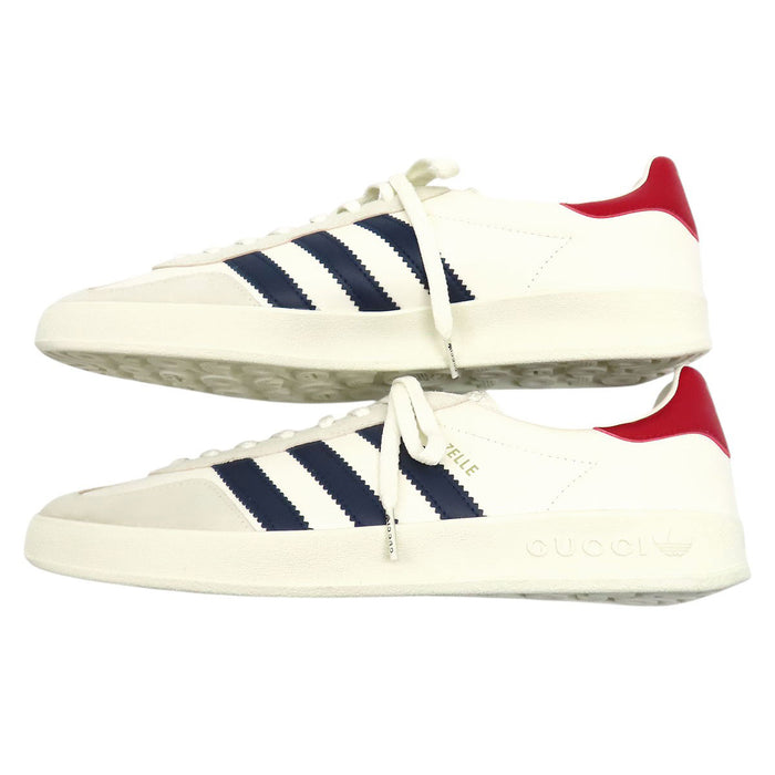GUCCI 
アディダス ガゼル ロゴ レザー レースアップ 
adidas コラボ GAZELLE ローカット スニーカー