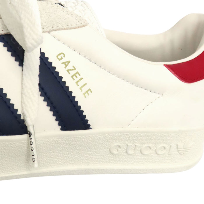 GUCCI 
アディダス ガゼル ロゴ レザー レースアップ 
adidas コラボ GAZELLE ローカット スニーカー