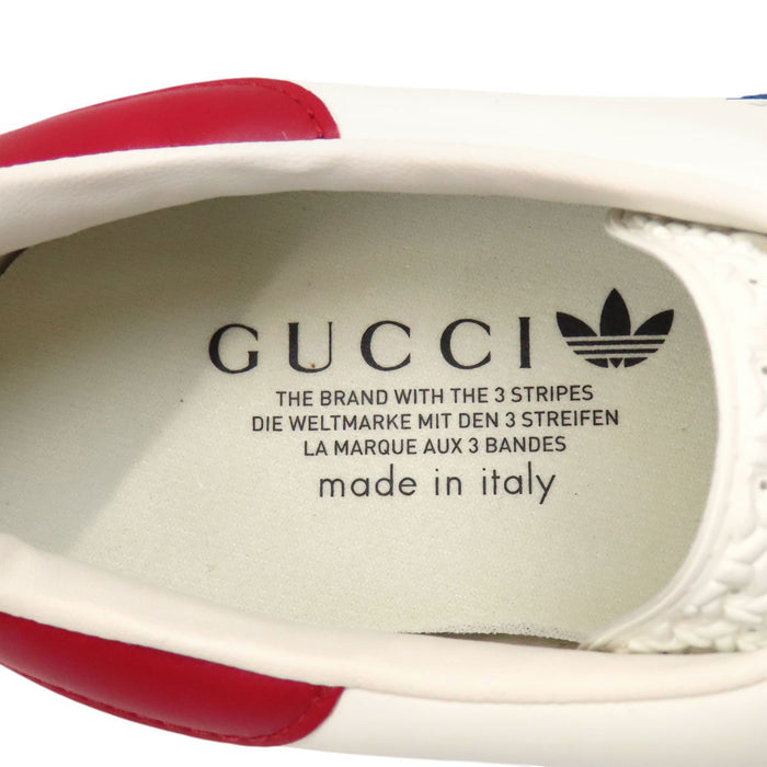 GUCCI 
アディダス ガゼル ロゴ レザー レースアップ 
adidas コラボ GAZELLE ローカット スニーカー