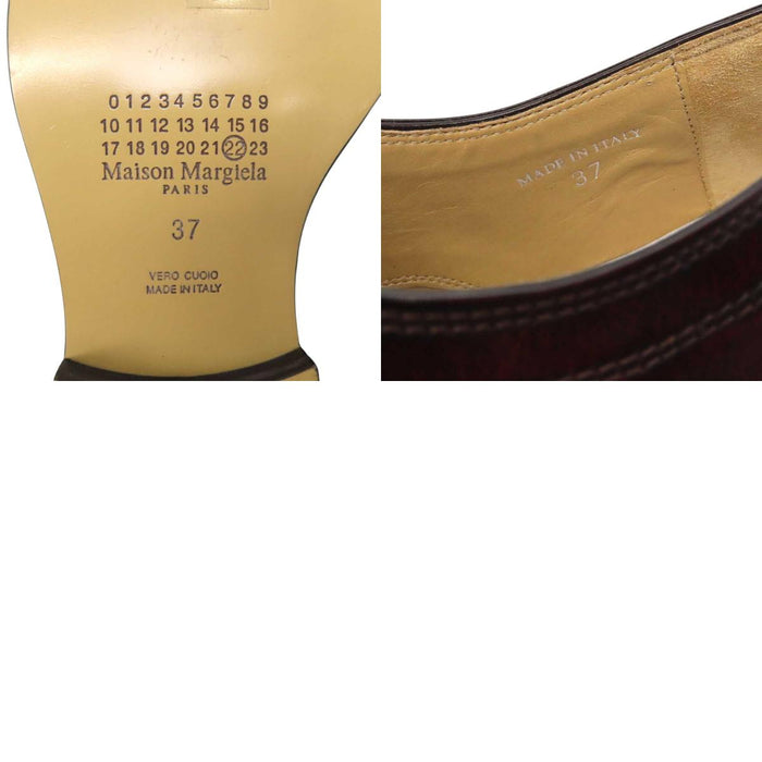 Maison Margiela 
タビ 足袋 レザー 
Tabi レースアップ ダービーシューズ