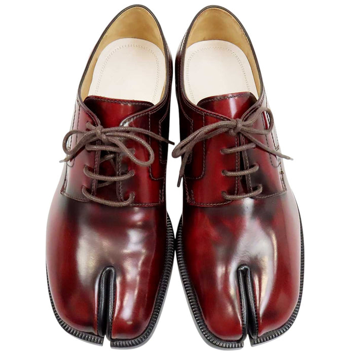 Maison Margiela 
タビ 足袋 レザー 
Tabi レースアップ ダービーシューズ