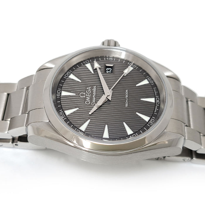 OMEGA 
Seamaster Aqua Terra 
Includes box and warranty card