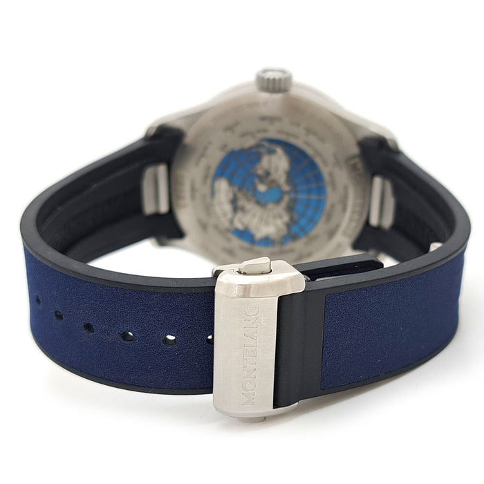 MONTBLANC 
1858 GMT Automatic Date 
With box and guarantee card