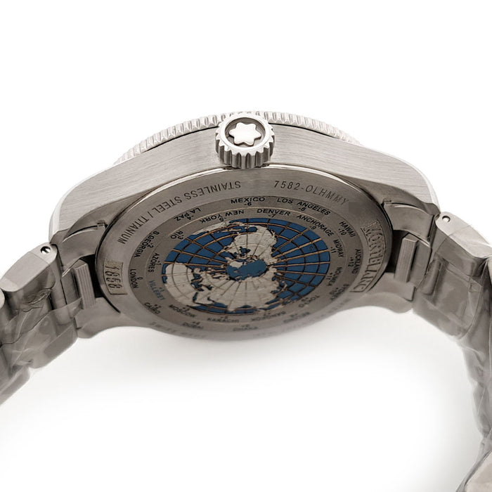 MONTBLANC 
1858 GMT 
箱ギャラ付