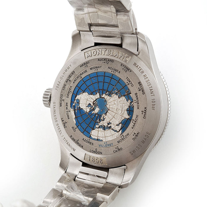 MONTBLANC 
1858 GMT 
箱ギャラ付