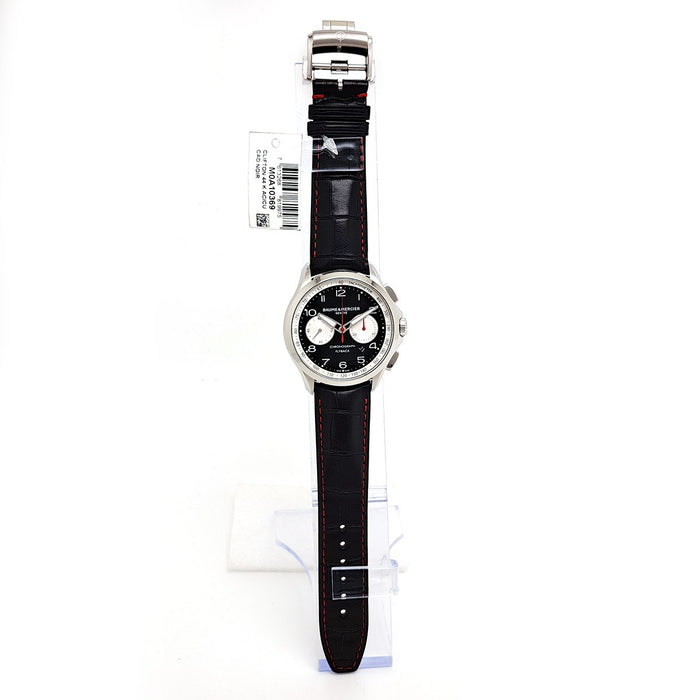 Baume & Mercier 
クリフトン クロノグラフ フライバック 
箱ギャラ付
