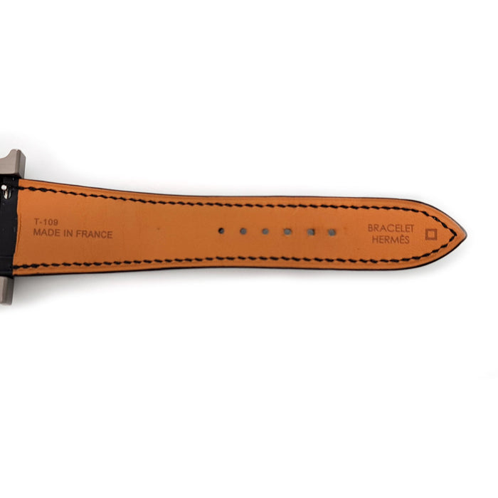 HERMES 
Hウォッチ ブラックチタン 
箱付