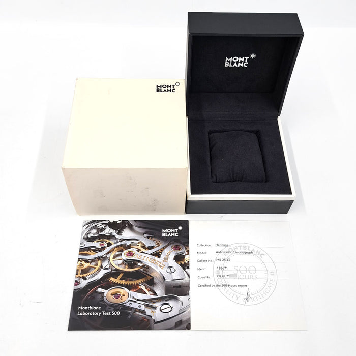 MONTBLANC 
ヘリテイジ クロノメトリー 
箱ギャラ付