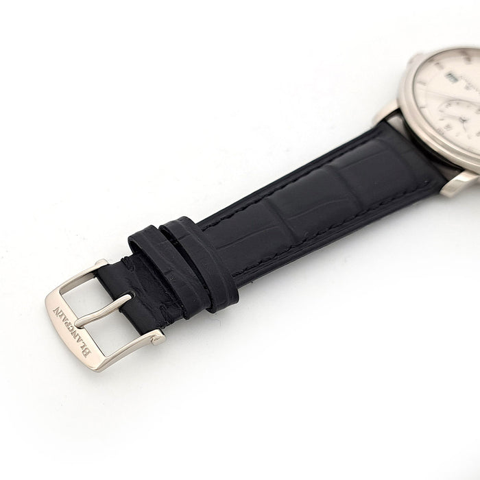 Blancpain 
Villeret double fuseau horaire 
Avec boîte et papiers