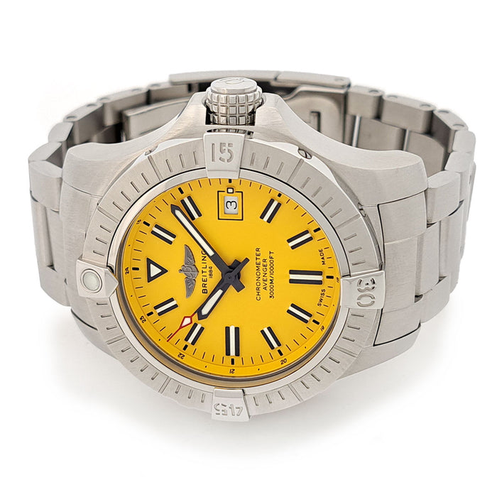 BREITLING 
アベンジャー オートマチック45 シーウルフ 
箱ギャラ付