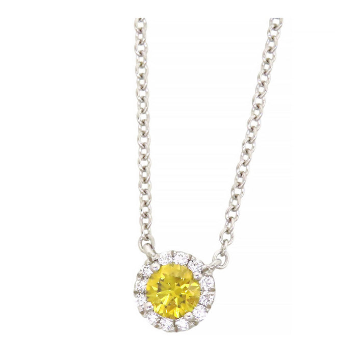 TIFFANY&Co. 
ソレスト イエローダイヤモンド ネックレス