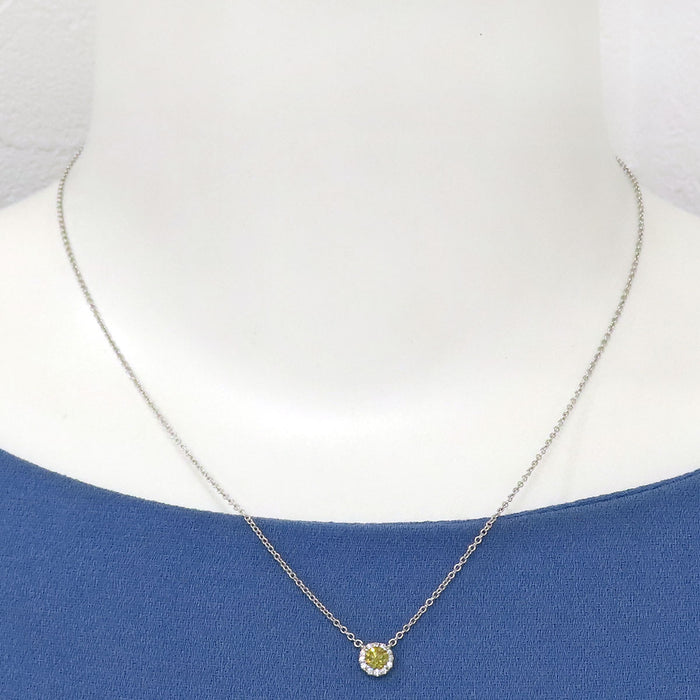 TIFFANY&Co. 
ソレスト イエローダイヤモンド ネックレス