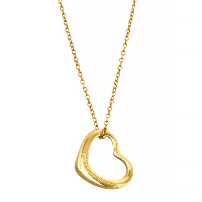 TIFFANY&Co. 
オープンハート ネックレス
