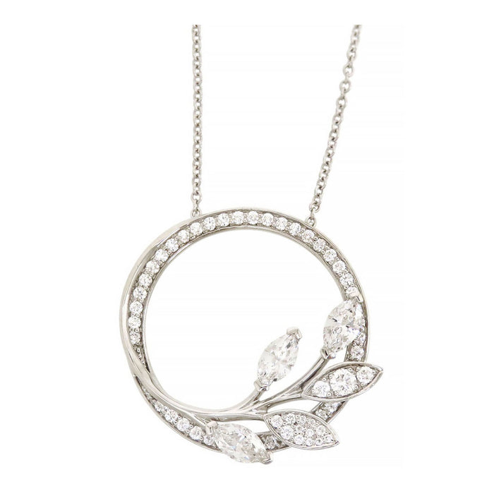 TIFFANY&Co. 
ビクトリア ヴァイン サークル ネックレス
