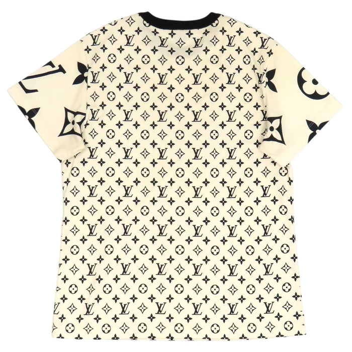 LOUIS VUITTON 
LV ロゴ 総柄 コットン クルーネック 
モノグラム チェーン Tシャツ