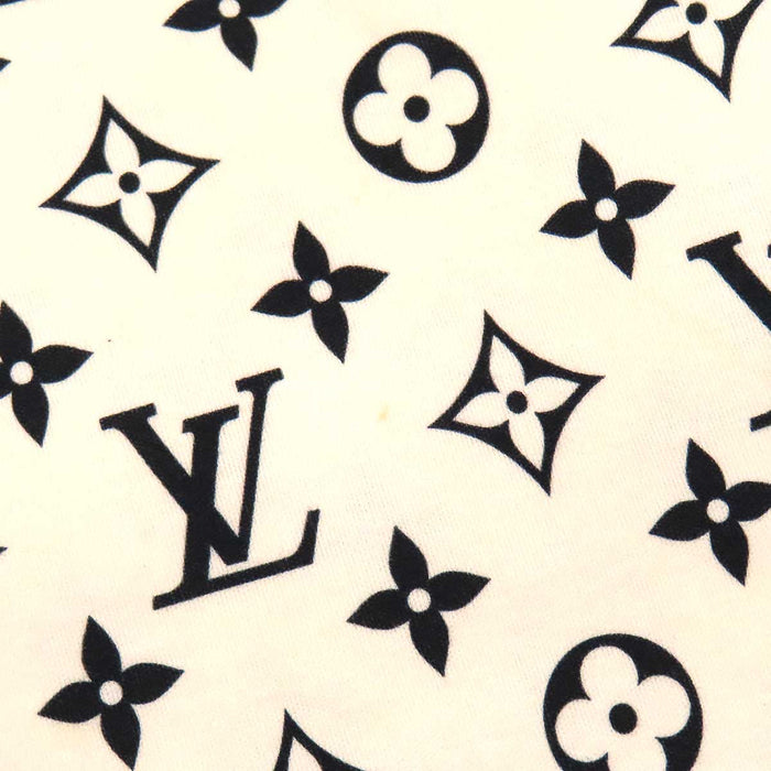 LOUIS VUITTON 
LV ロゴ 総柄 コットン クルーネック 
モノグラム チェーン Tシャツ