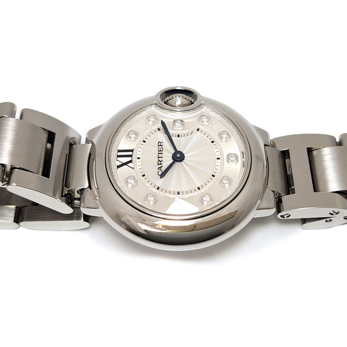 CARTIER 
Ballon Bleu SM 28mm Diamond 
With Box and Guarantee