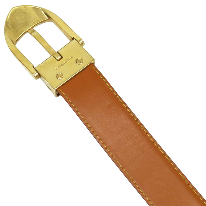 LOUIS VUITTON 
レザー ゴールドカラー 
エピ サンチュール クラシック ベルト
