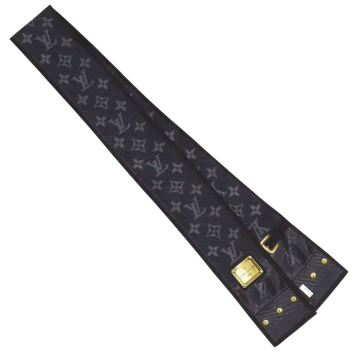 LOUIS VUITTON 
LV ロゴ シルク 
バンドー ニューデニム スカーフ 
モノグラム
