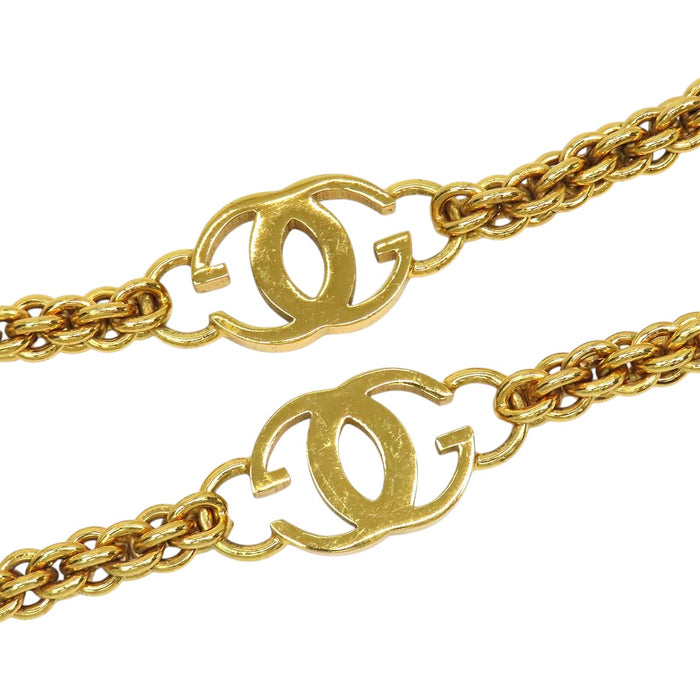 GUCCI 
ダブルG ゴールドカラーメタル 
インターロッキングG チェーンベルト