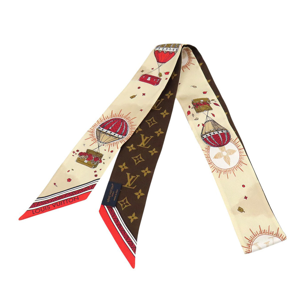 LOUIS VUITTON ロゴ 気球 トランク LV エクリプス バンドー スカーフ