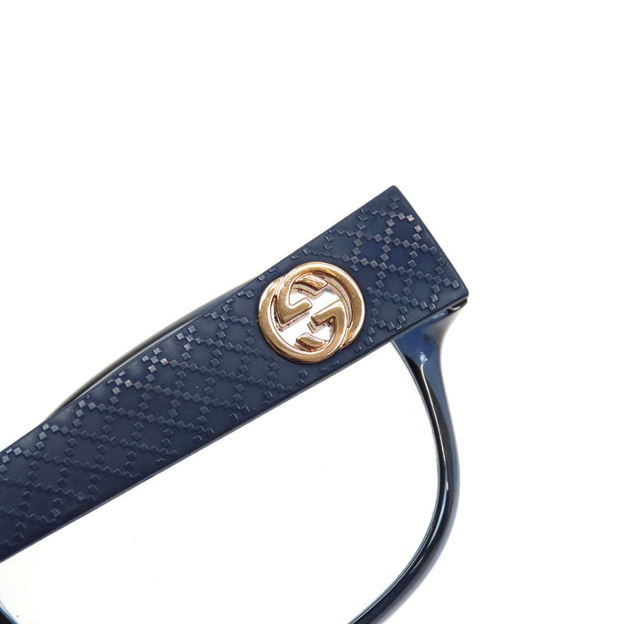 GUCCI 
ディアマンテ ロゴ ゴールドカラーメタル 
インターロッキングG ディアマンテ テンプル アイウェア