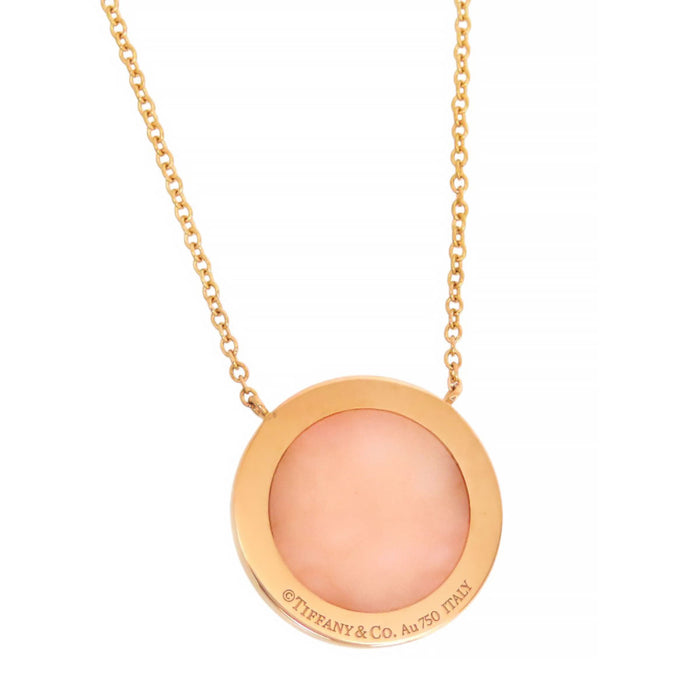 TIFFANY&Co. 
T Circle Necklace