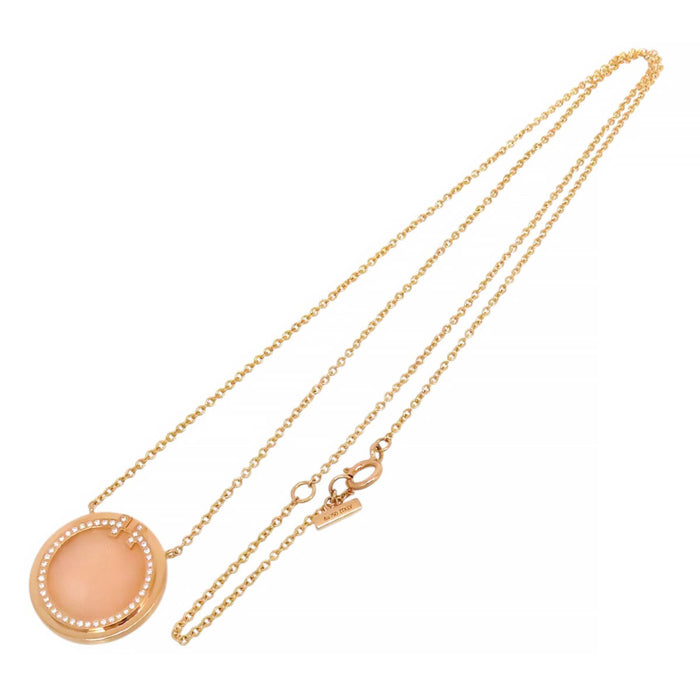 TIFFANY&Co. 
T Circle Necklace