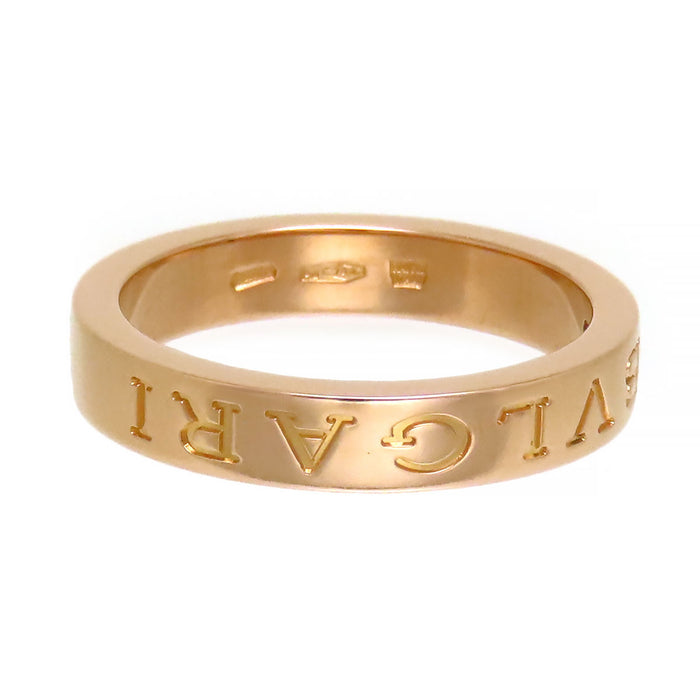 BVLGARI 
ダブルロゴ リング