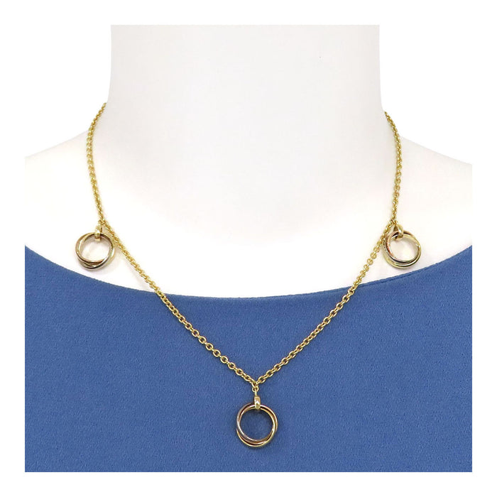 CARTIER Baby Trinity Necklace, 3 Motifs