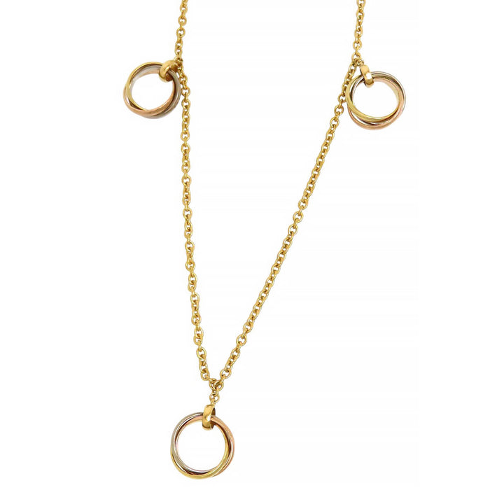CARTIER Baby Trinity Necklace, 3 Motifs