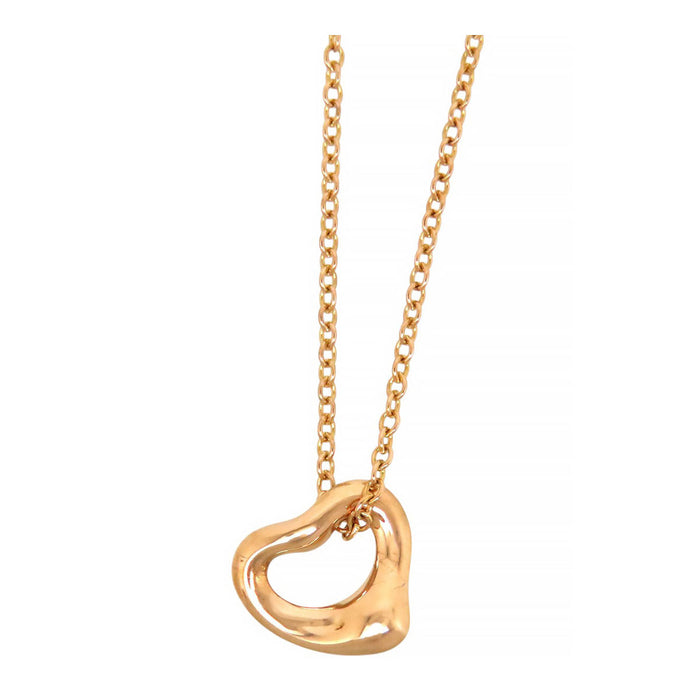 TIFFANY&Co. Open Heart Necklace