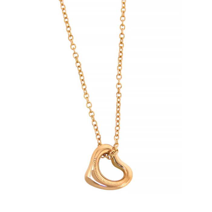 TIFFANY&Co. Open Heart Necklace