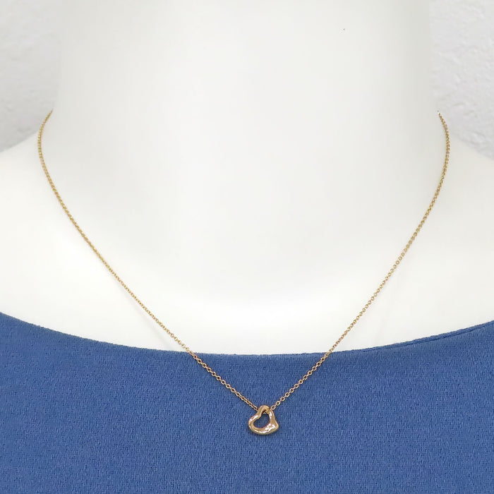 TIFFANY&Co. Open Heart Necklace