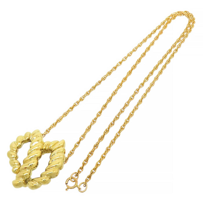 TIFFANY&Co. 
Twisted Leaf Necklace