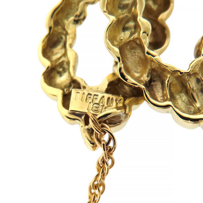 TIFFANY&Co. 
Twisted Leaf Necklace