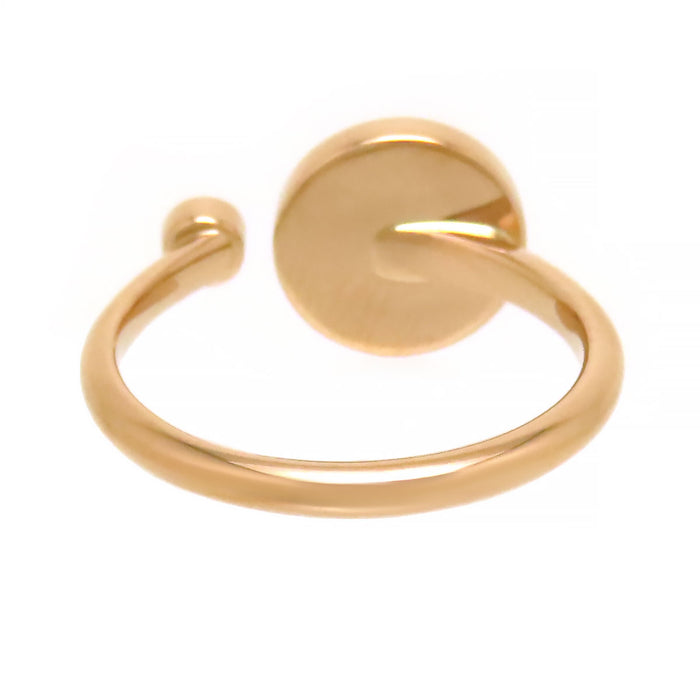LOUIS VUITTON 
Bague Sun Blossom Monogram Mini Ring