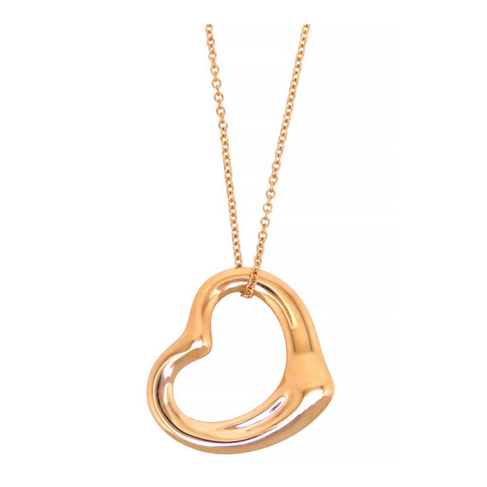 TIFFANY&Co. Open Heart Necklace