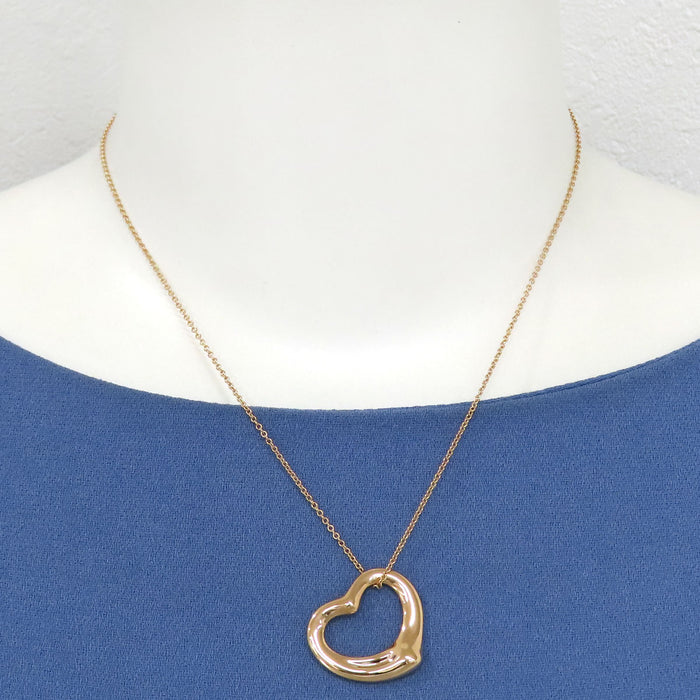 TIFFANY&Co. Open Heart Necklace