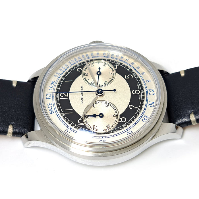 LONGINES 
ヘリテージ クラシック クロノグラフ タキシード 
箱ギャラ付