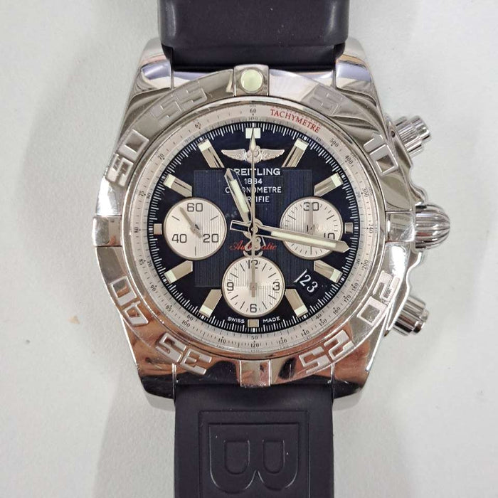 【WHOLESALES】
BREITLING 
AB0110 
箱(内箱劣化、台座無し)　純正尾錠×1