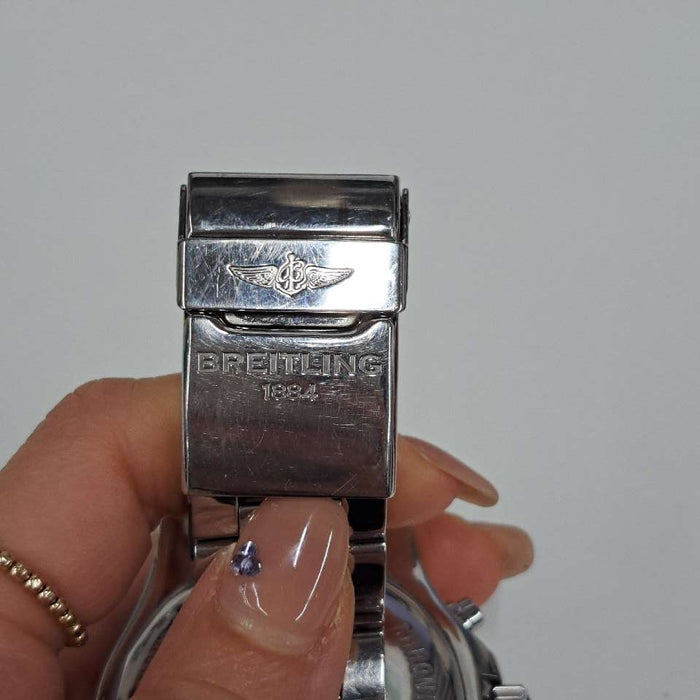 【WHOLESALES】
BREITLING 
A13388 
箱　ギャランティ(液晶滲みあり)　クロノメーター証