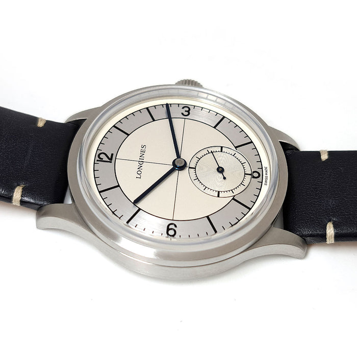 LONGINES 
Heritage Classic 
With box and papers
