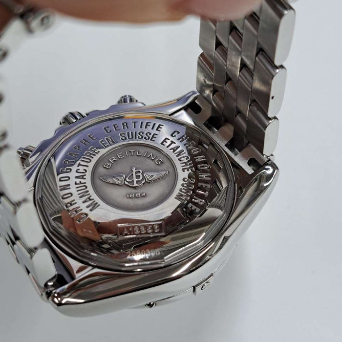 【WHOLESALES】
BREITLING 
A13356 
箱(内箱劣化)　ギャランティ　クロノメーター証