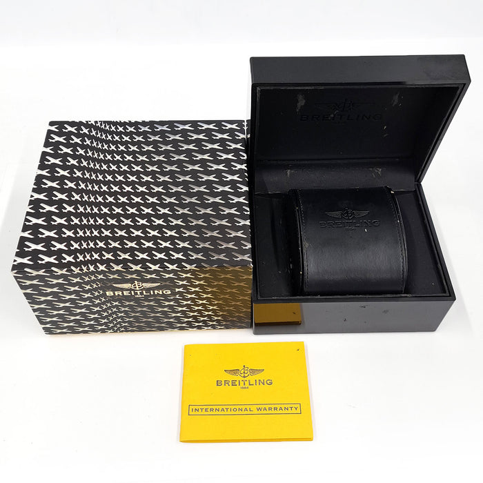 BREITLING 
Chronomat Evolution 44 
Boîte et certificat de garantie inclus