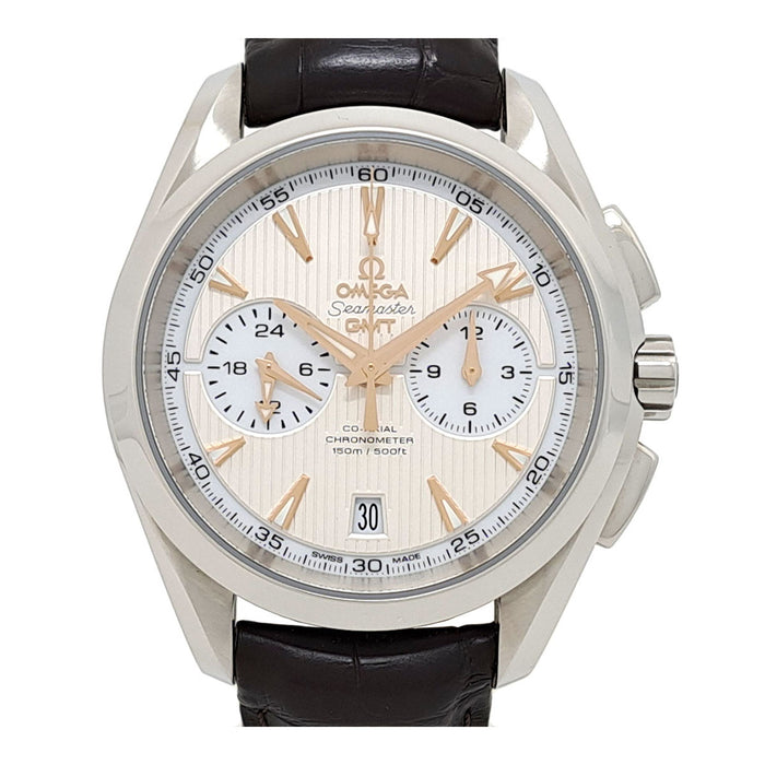 OMEGA 
Seamaster Aqua Terra 150M Chronograph 
With box and guarantee