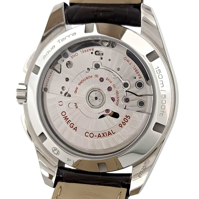OMEGA 
Seamaster Aqua Terra 150M Chronograph 
With box and guarantee