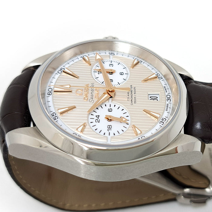 OMEGA 
Seamaster Aqua Terra 150M Chronograph 
With box and guarantee