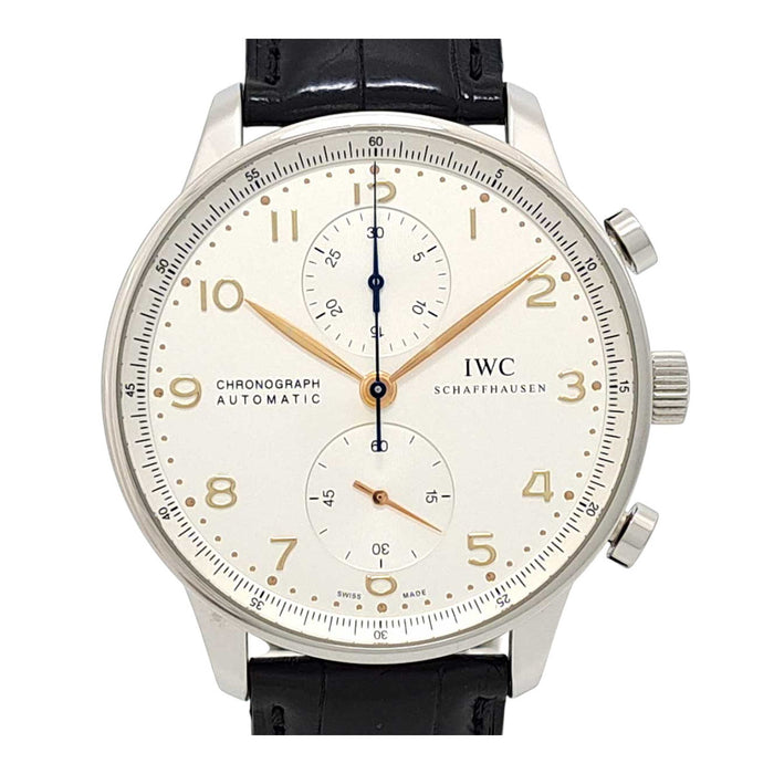IWC 
Portuguese Chronograph 
With Box and Guarantee